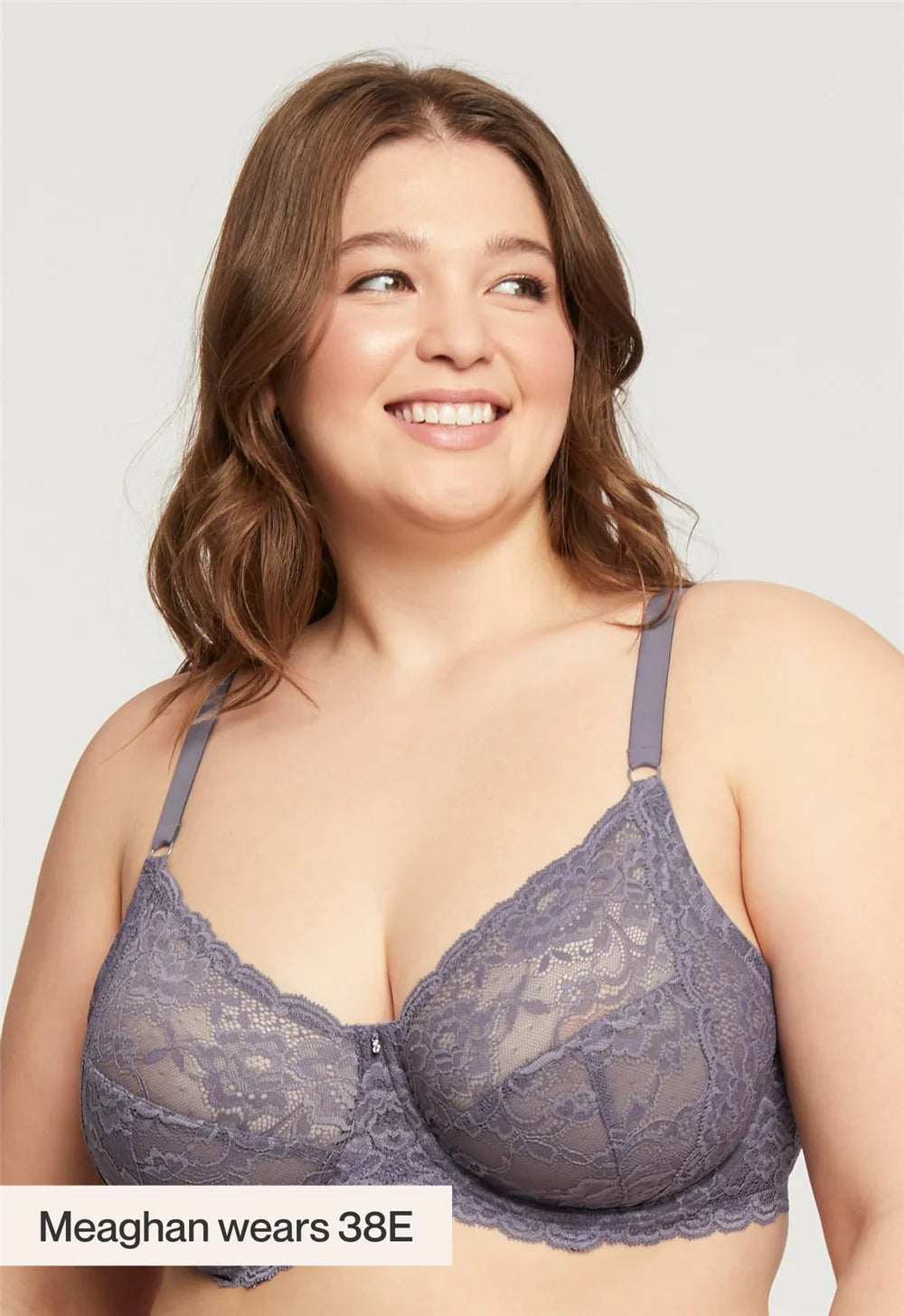 Montelle 9324 Muse Full Cup Lace Bra in Crystal Grey – Island Girl