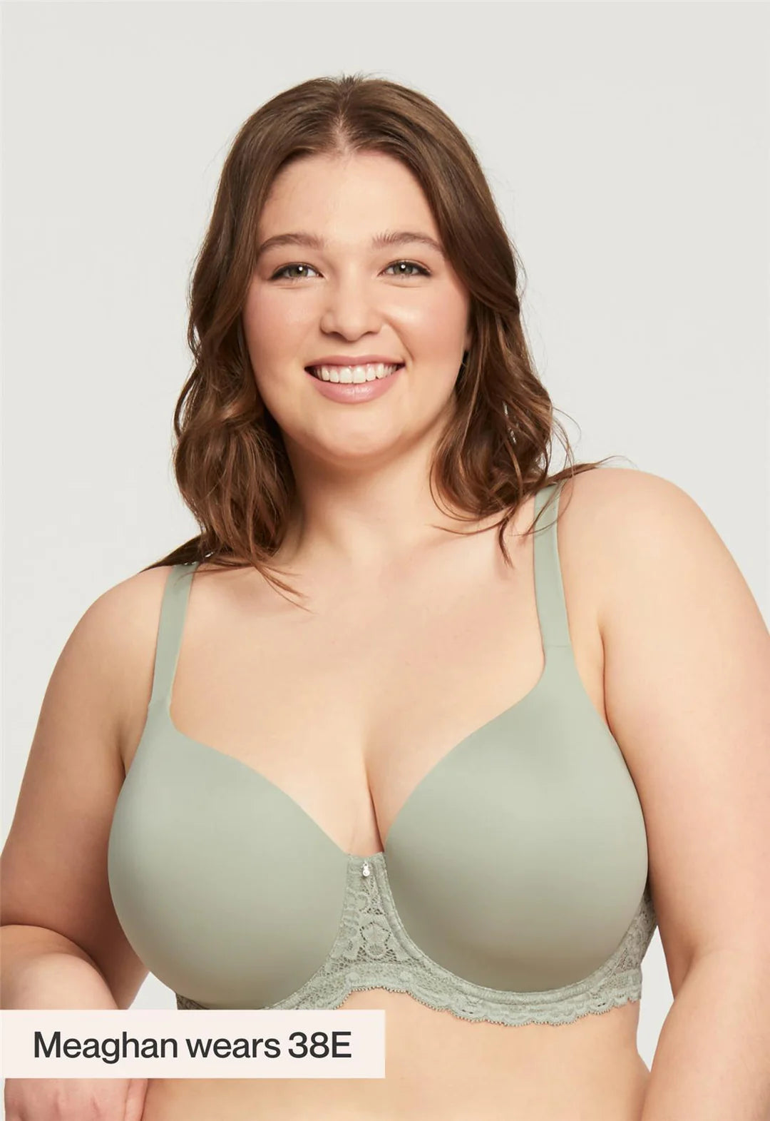 Montelle 9320 Pure Plus Full Coverage T-shirt Bra in Sage – Island Girl