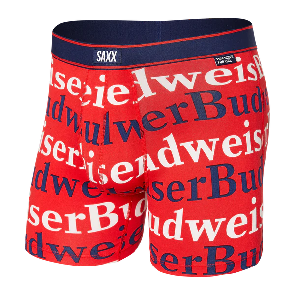 SAXX DAYTRIPPER Boxer Brief / Re-Run- Red