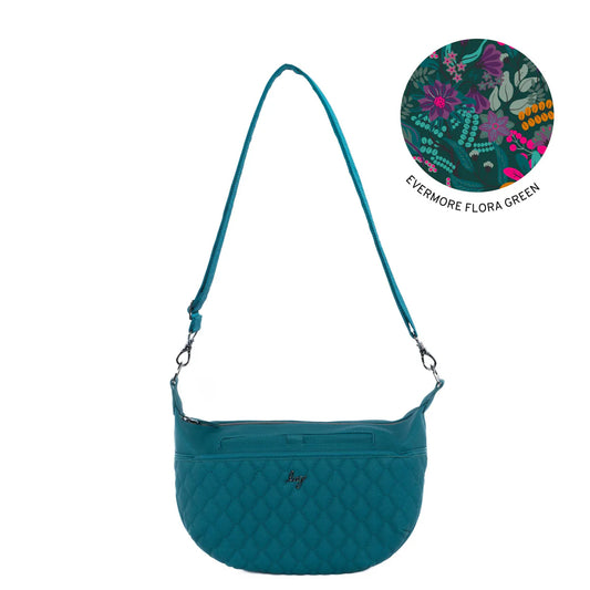 LUG Bolero Matte Luxe VL Crossbody Bag in Teal