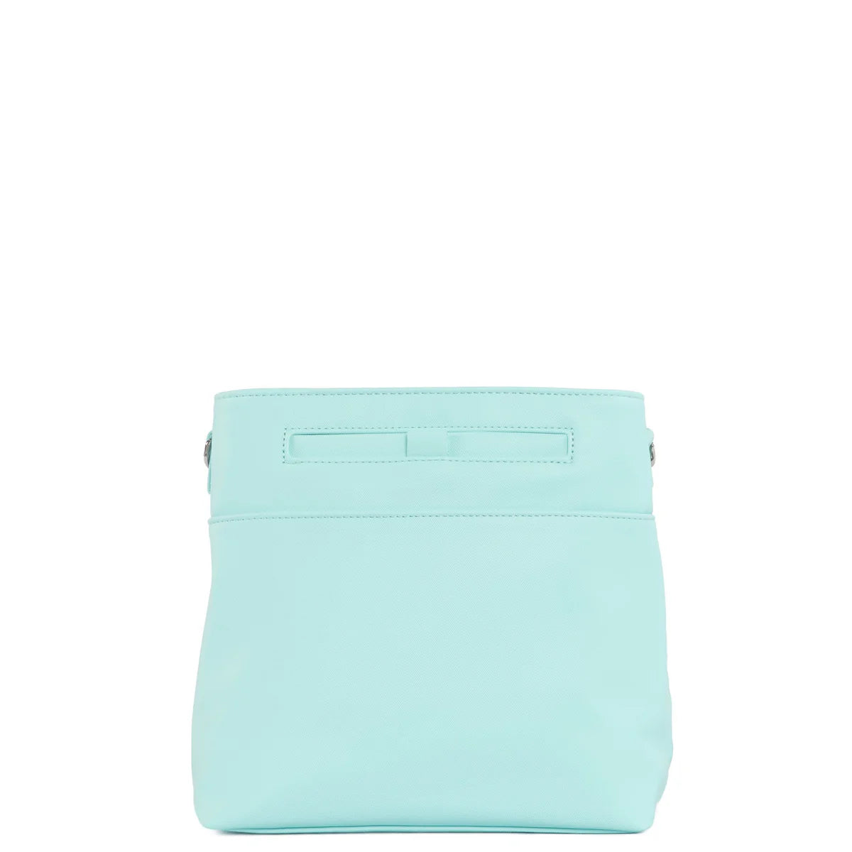 LUG Double Dip Satin Luxe VL Crossbody Bag in Aquamarine