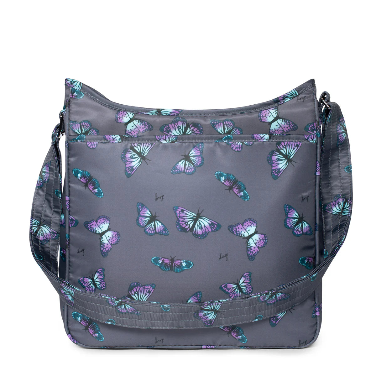 LUG Hopscotch Crossbody Bag in Butterfly Grey