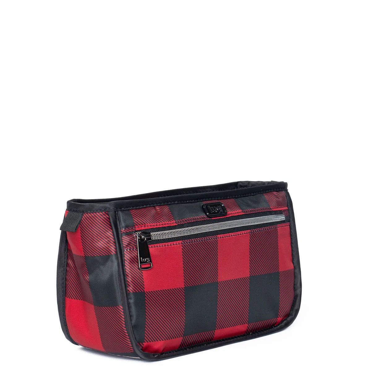 LUG Parasail Cosmetic Case in Buffalo Check Red