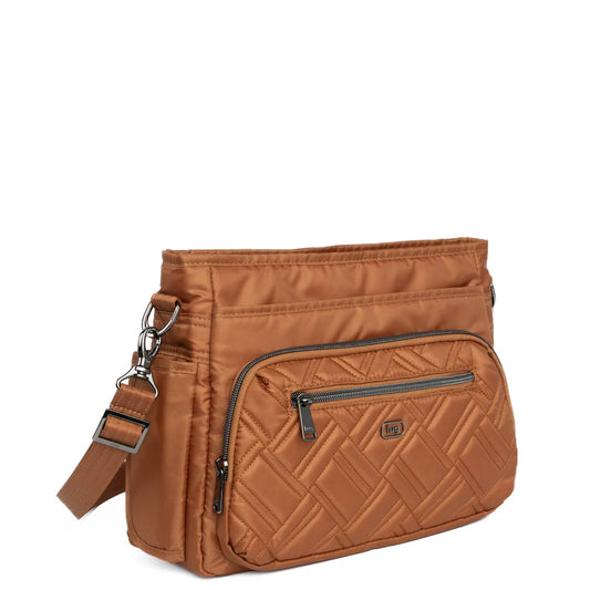 LUG Shimmy SE Crossbody Bag in Cappuccino