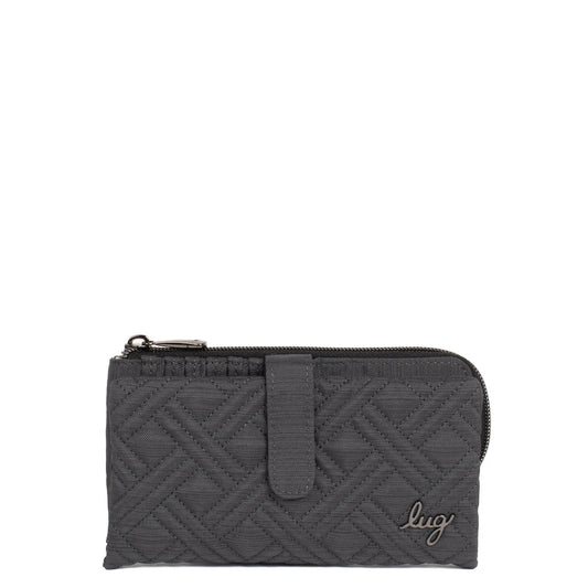 LUG Tram 2 RFID Wallet in Brushed Grey