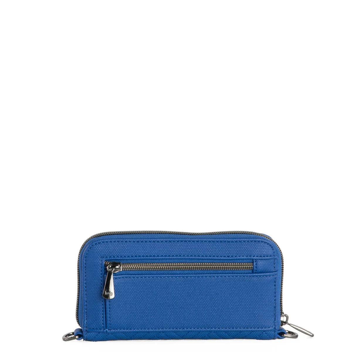 LUG Whirly Matte Luxe VL RFID Wristlet Wallet in Saphire Blue