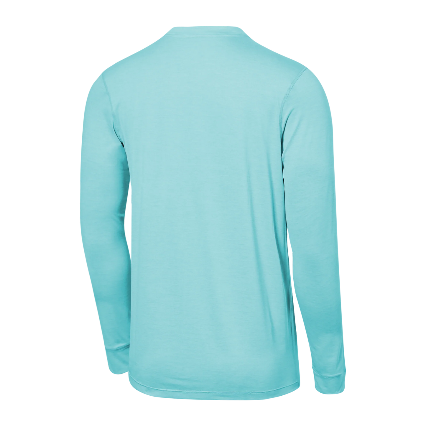 SAXX DROPTEMP™ ALL DAY COOLING Long Sleeve / Light Aqua Heather