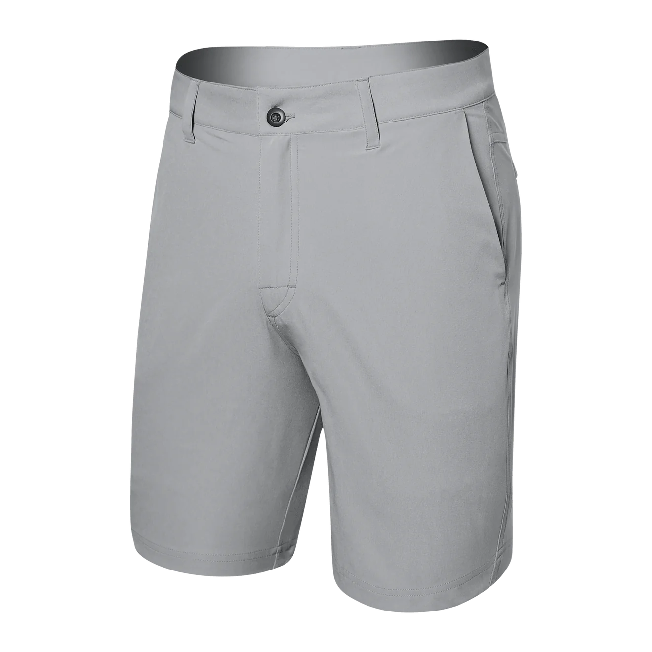 SAXX GO TO TOWN 2N1 Shorts 9" in Alloy