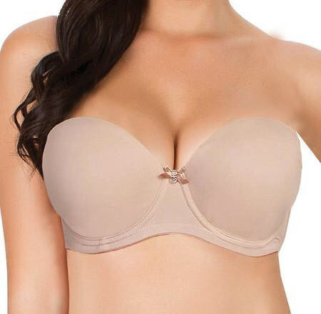 AFFINITAS Allison Y-Back Front Closure Bra 2414 Nude - 30 - D at   Women's Clothing store