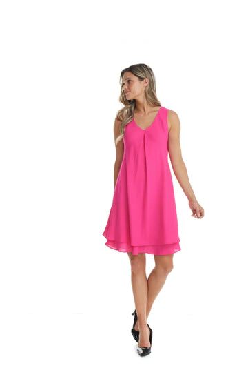 SALE Gitane Chiffon Dress in Pink