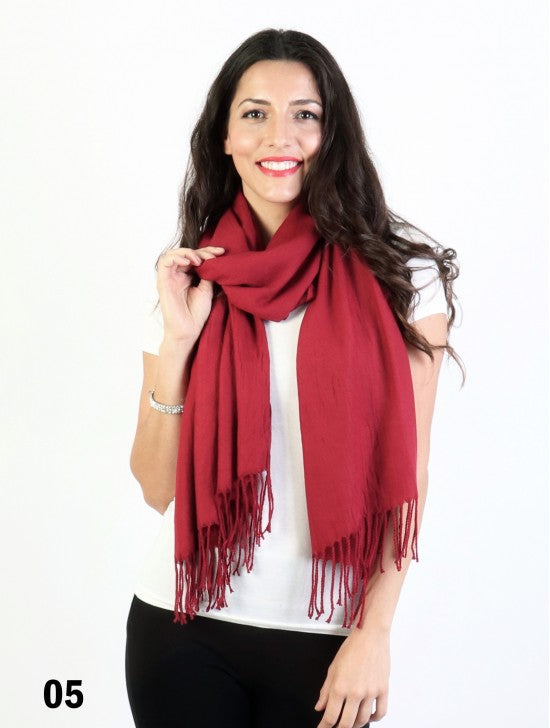 Pashmina Scarf Burgundy